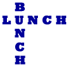 Lunch Brunch Blue Logo